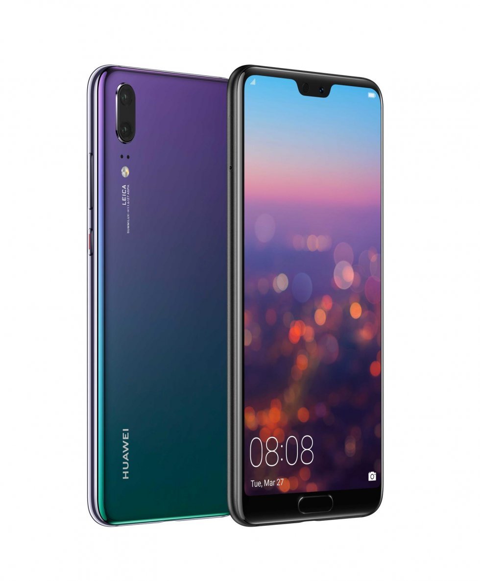 Huawei P20 - Huawei annoncerer mobil med 40MP tre-linset kamera