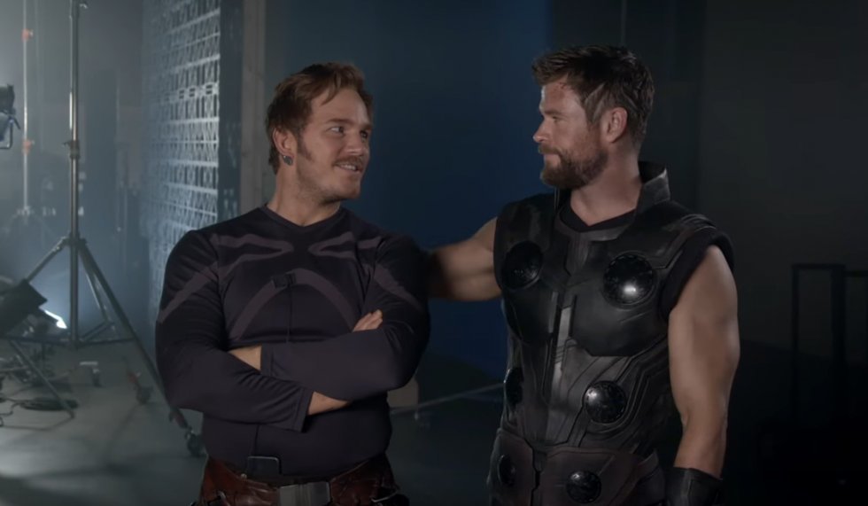 Robert Downey Jr., Chris Pratt og Chris Hemsworth diskuterer Avengers i ny featurette for Infinity War