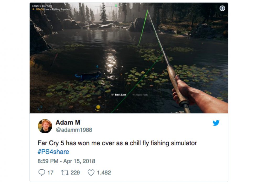 Folk køber Far Cry 5, men bruger tiden på fluefiskeri