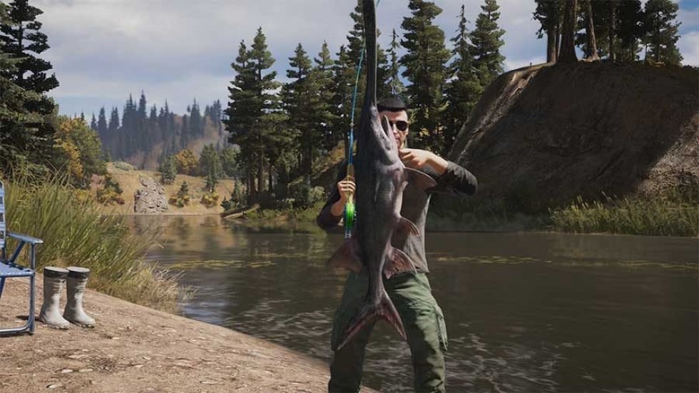 Folk køber Far Cry 5, men bruger tiden på fluefiskeri