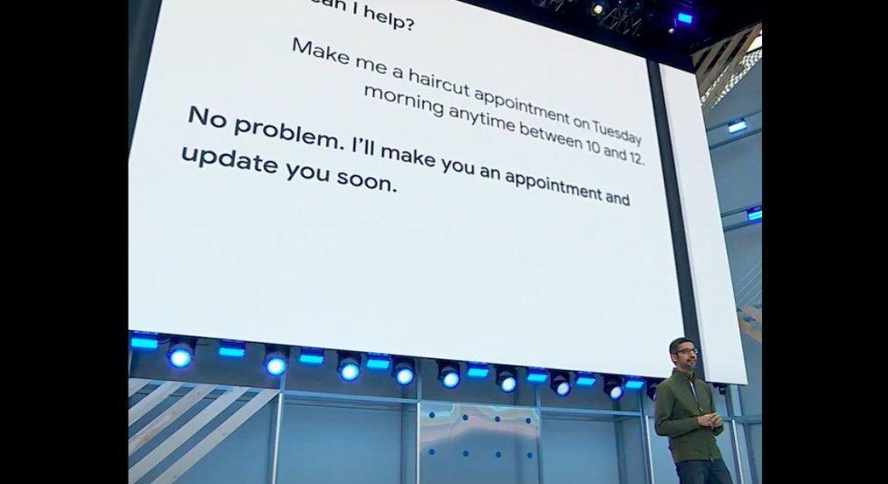 Første demonstration af Google Assistant der laver telefonopkald for sin master er vild