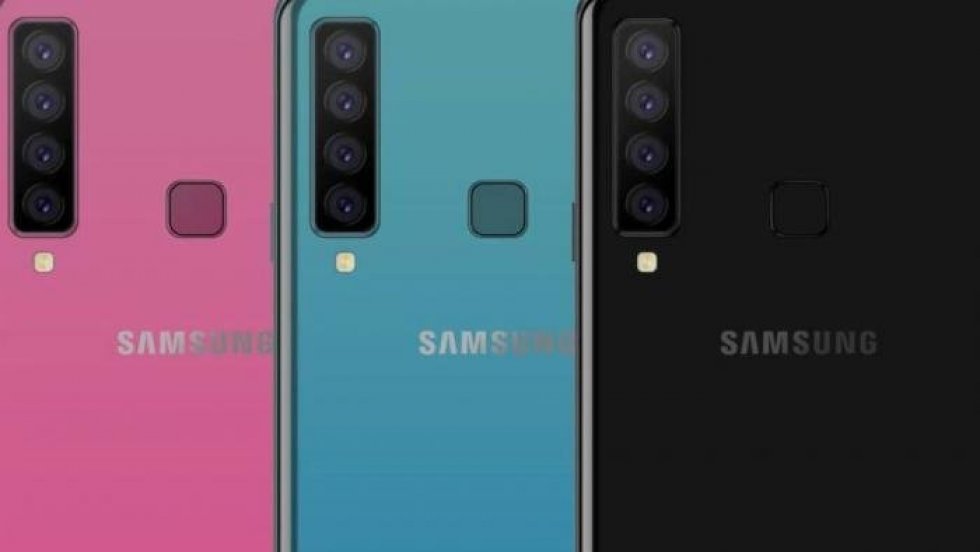 Samsung laver suprise-telefon: Galaxy A9 har fire linser!