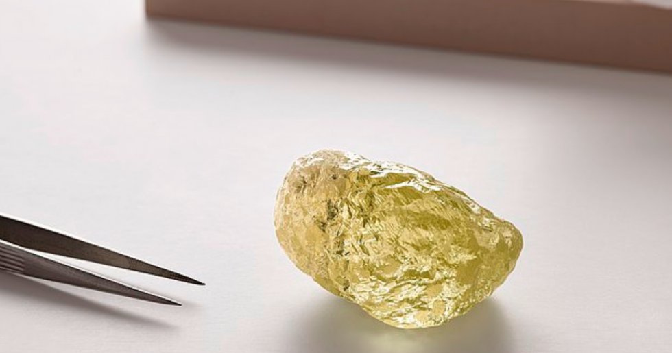 @Dominion Diamond - Nordamerikas største diamant fundet på 522 karat