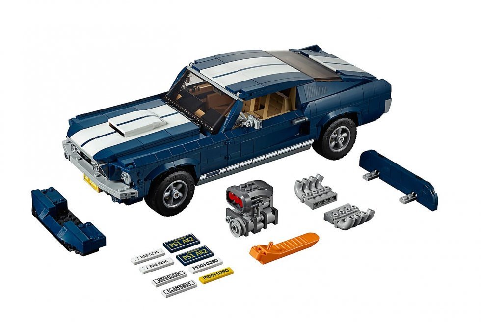 Fotos: LEGO - LEGOs nye Ford Mustang 1967 kan klods-tunes!