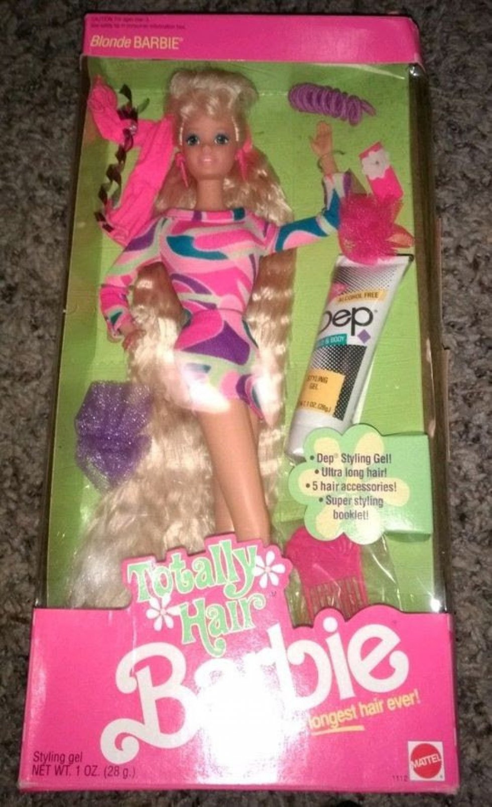 Totally hair-Barbie. Hun er 500 kr. værd. Kilde: DBA Guide - Søsters Barbie-dukke kan være gode penge værd - her er 8 eksempler