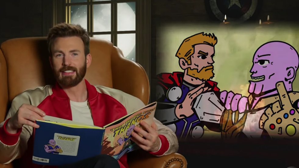 Avengers skuespillerne læser børnevenlige slutninger på Infinity War