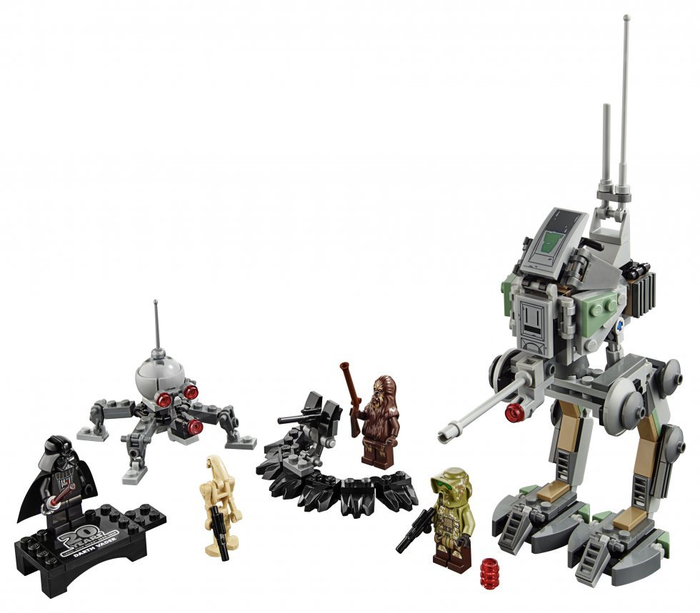 Clone Scout Walker 20-års jubilæumsmodel (75261) - LEGO Star Wars fejrer 20 års jubilæum med fem nye samlersæt