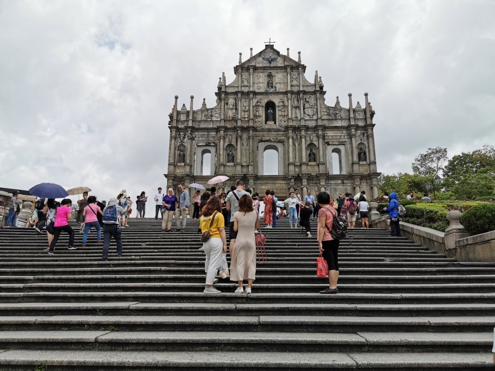 Skt. Paul ruinen i Macao er et yndet turistmål - Turen går til: Macao