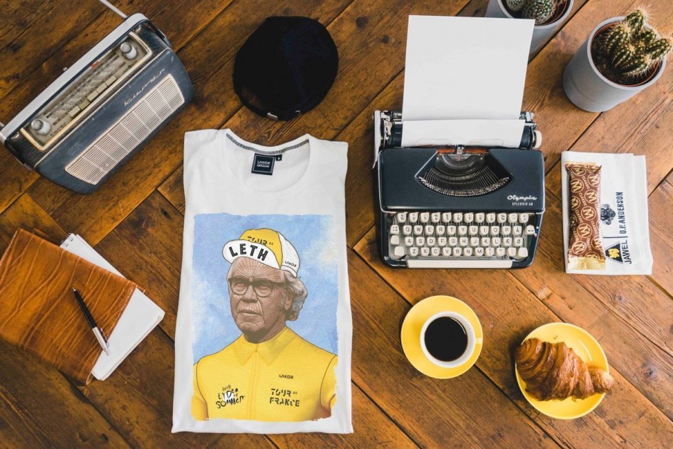 T-Shirt hyldest til Jørgen Leth blev revet væk