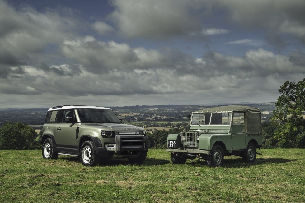 Ny og gammel Defender - Land Rover vender tilbage med ny udgave af den legendariske Defender