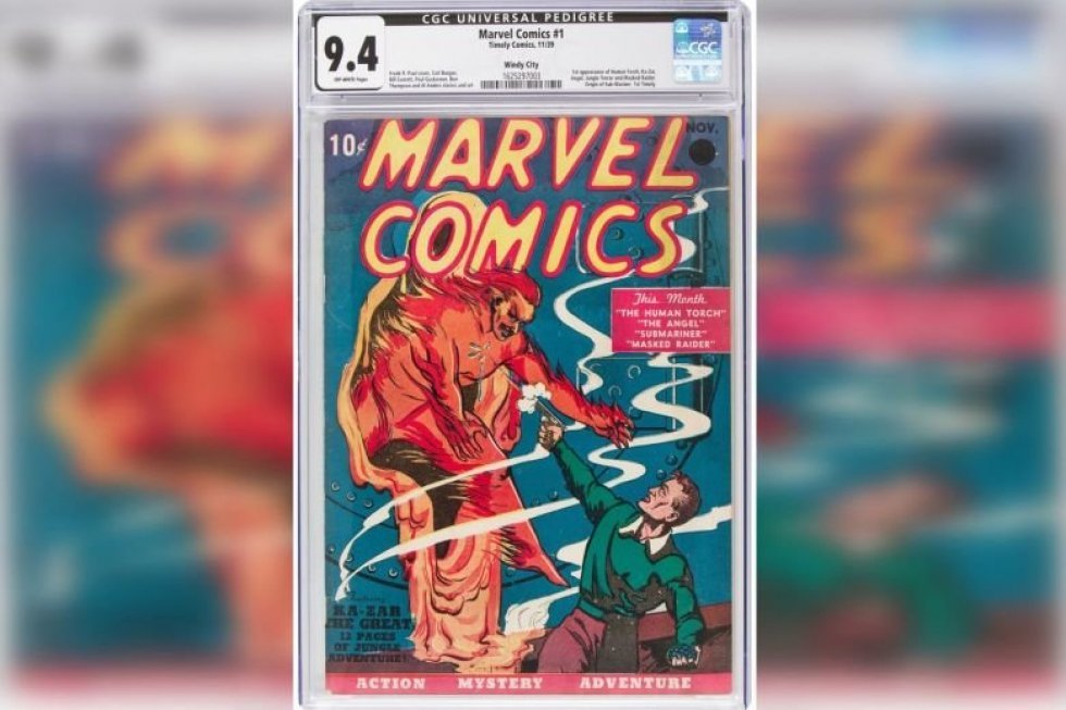 Marvel Comics no. 1 sælges for svimlende 8,5 millioner kroner