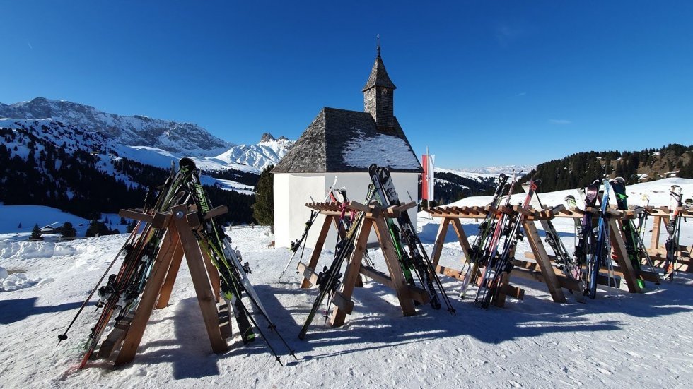 Pitstop (Rolig, øl og schnitzler findes også her) - Val Gardena: På skiferie uden ski?