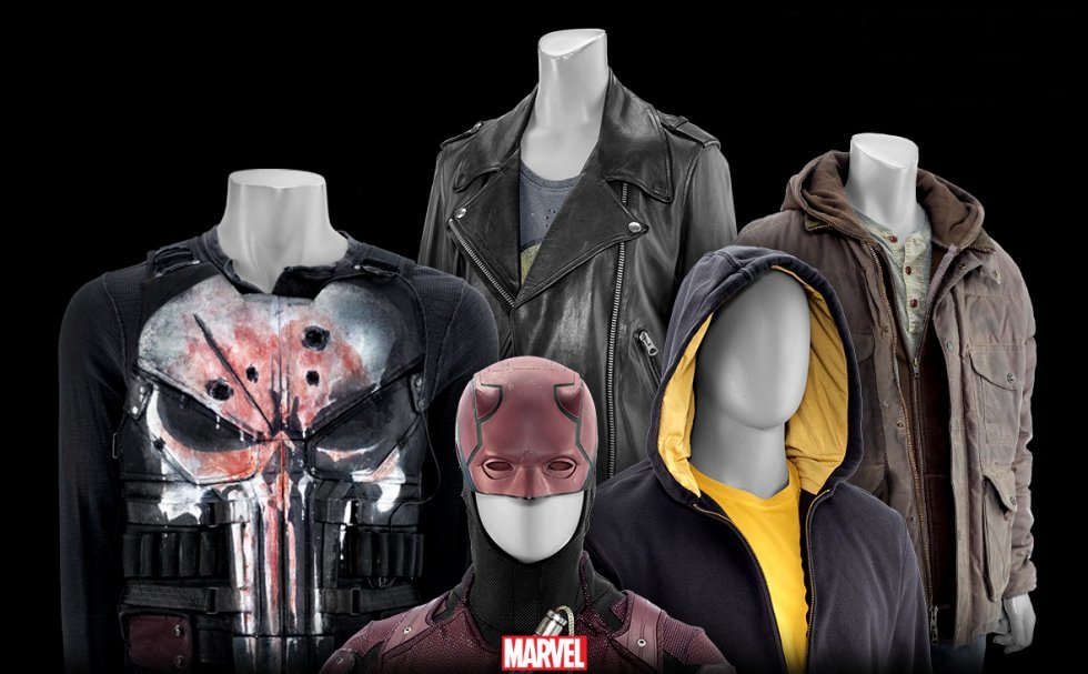 Billy Russos Punisher Nightmare maske - Foto: Propstore.com - Sidste kostumer fra The Punisher og Defenders Netflix-Marvel serierne går på auktion