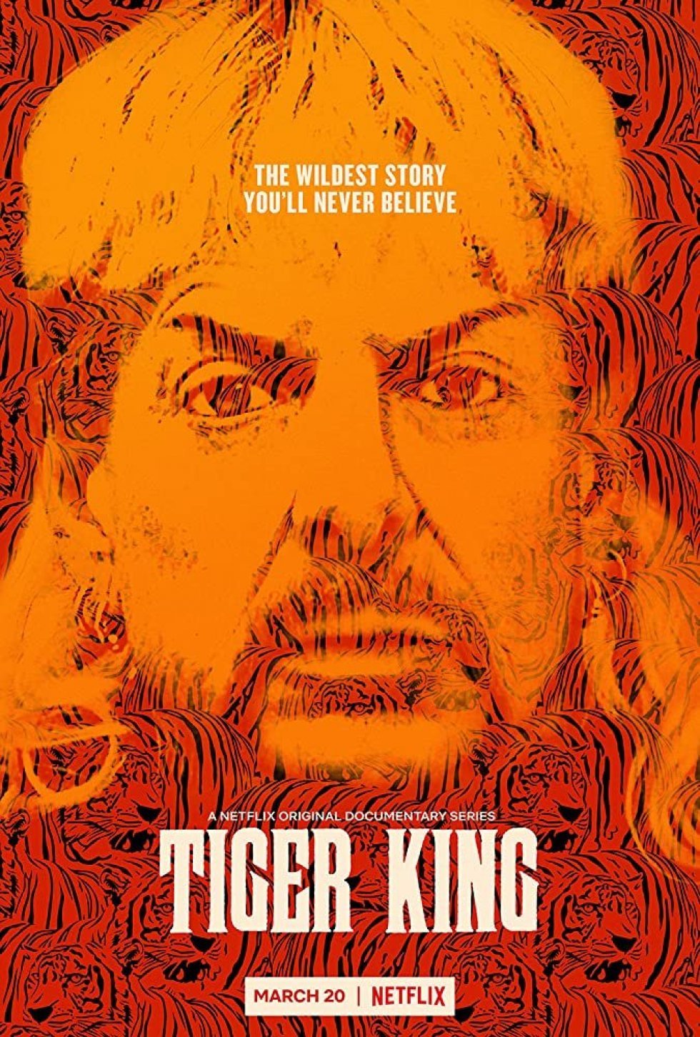 Tiger King poster - Netflix - Tiger King er den mest vanvittige doku-serie, der længe har været på Netflix
