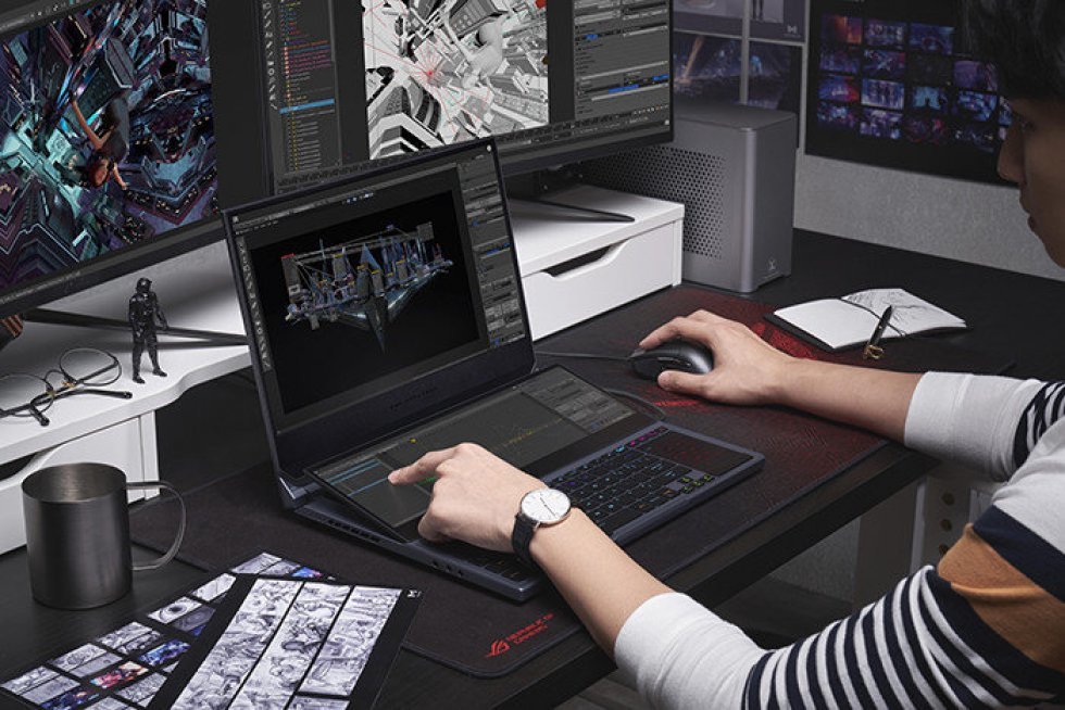 ASUS nye dual-screen gamer laptop står i over 30K