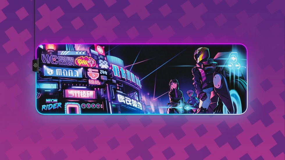 QcK Prism XL Neon Rider Edition - Steelseries CS:GO Neon Rider Collection