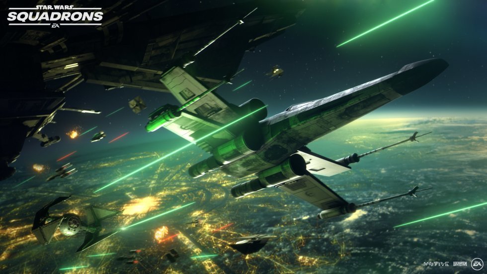 Star Wars fortsætter universet med space fighter spil