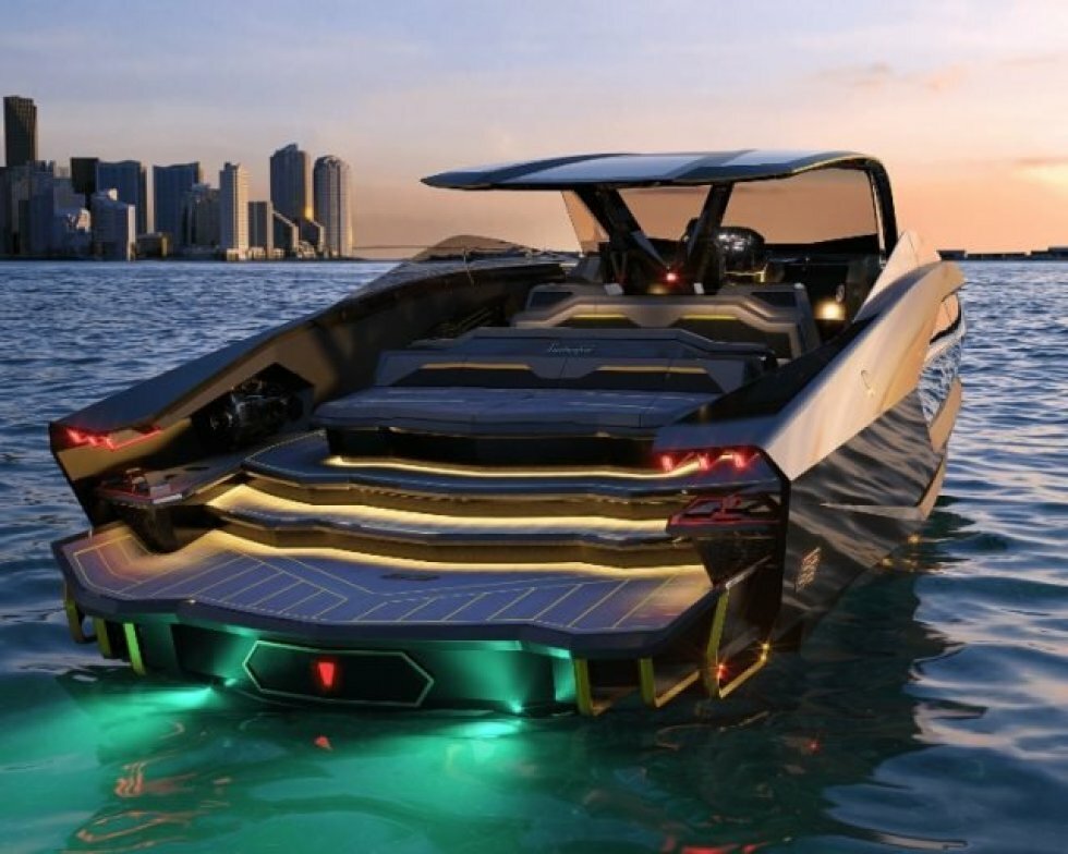 Tecnomar 63: Lamborghini designer yacht til 22,6 millioner kroner