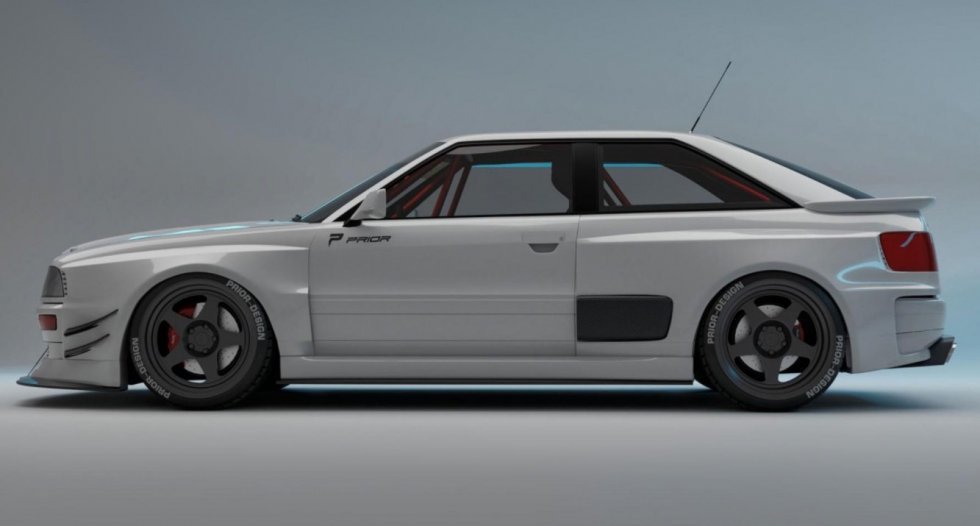 Prior Design har lavet et fantastisk bodykit til Audi Coupé
