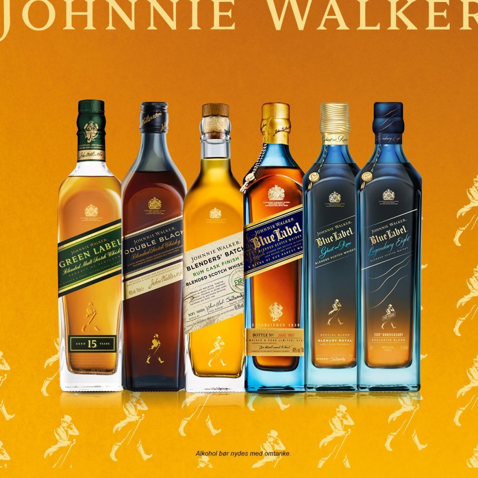Johnnie Walker inviterer til eksklusiv 200-års fødselsdags-smagning