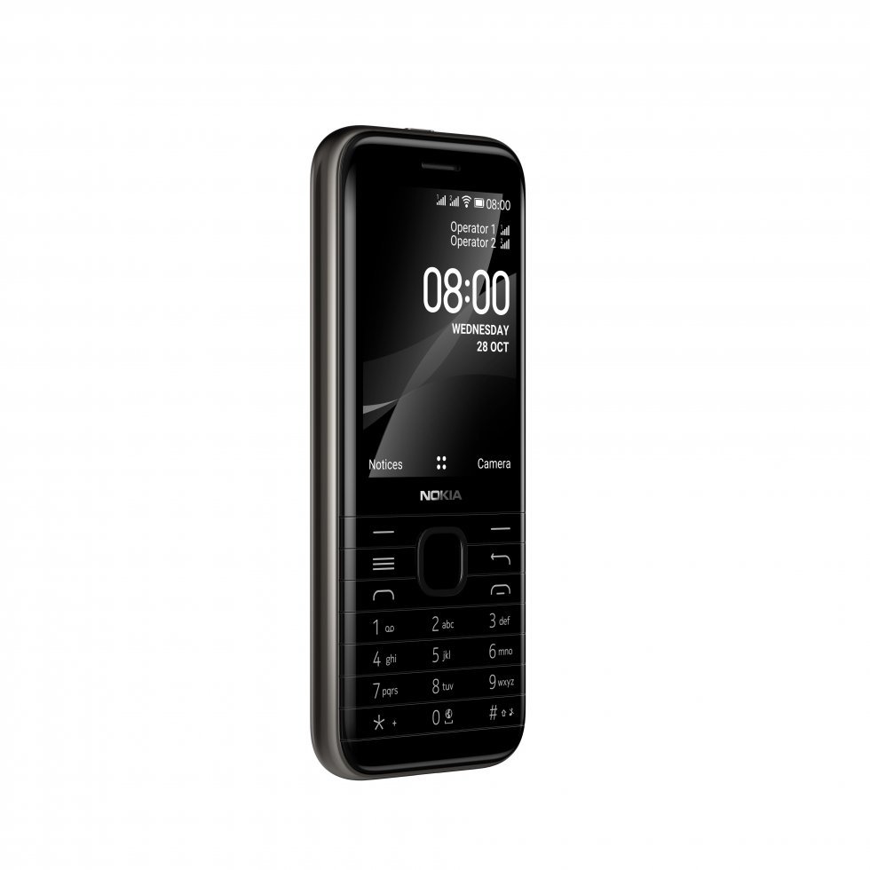 Nokia 8000 4G - Nokias nye feature-phones har indbygget WhatsApp og 4G
