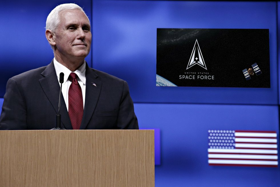 Mike Pence navngiver det amerikanske militærs rumstyrker
