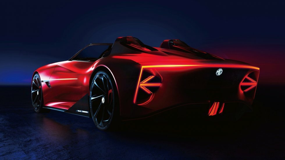 MG Cyberster - MG smelter fortiden sammen med fremtiden i ny konceptbil