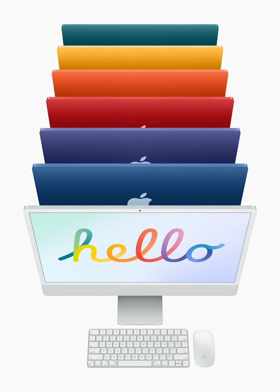 iMac M1 - Foto: Apple - Apples nye iMac M1 leverer det tyndeste design til dato