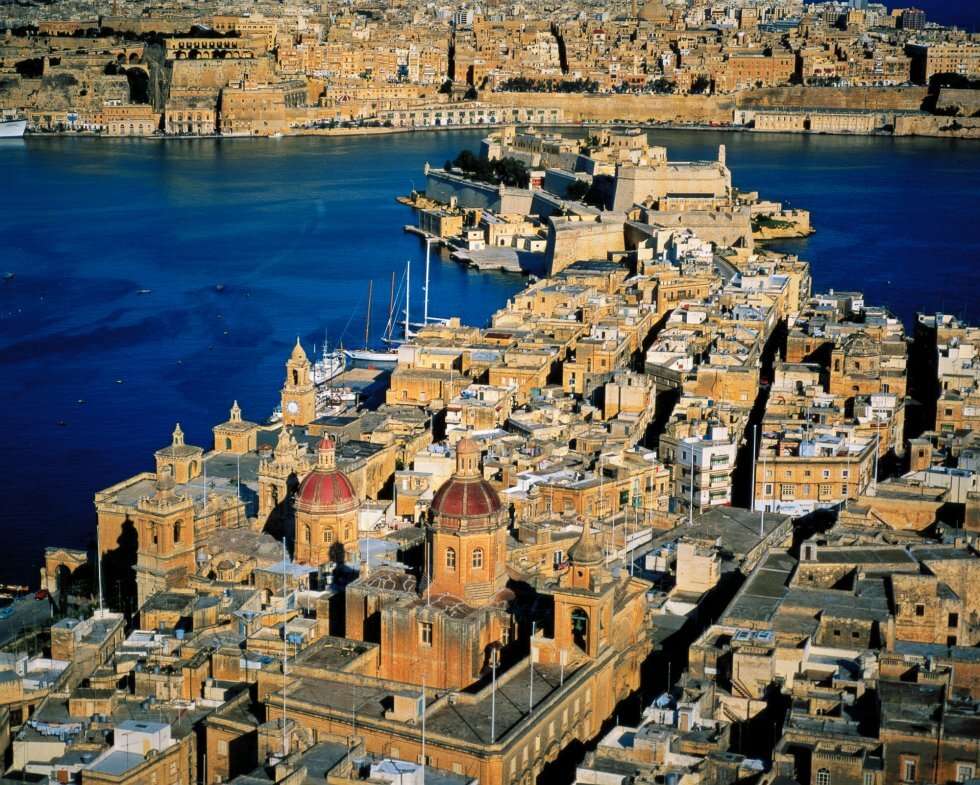 Middelalderbyen Vittoriosa - Sommerferie i: Malta