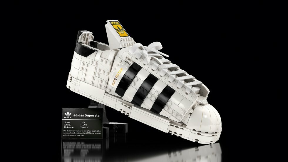 LEGO Adidas Superstar: Nu kan du bygge legendarisk adidas sneaker i LEGO