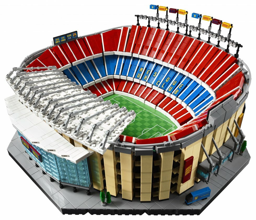 Camp Nou - LEGO - LEGO er klar med Camp Nou til Barcelona-fans