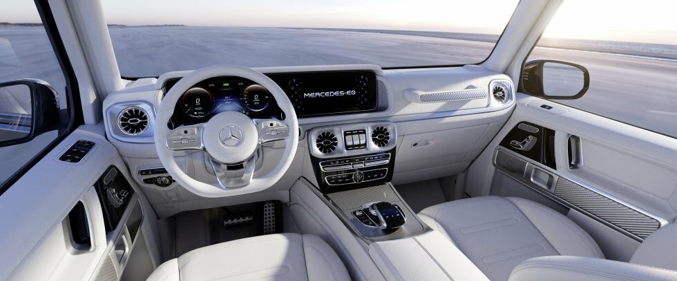 Mercedes Concept EQG - Foto: Daimler AG - Mercedes-Benz Concept EQG: Elektrisk G-Wagon