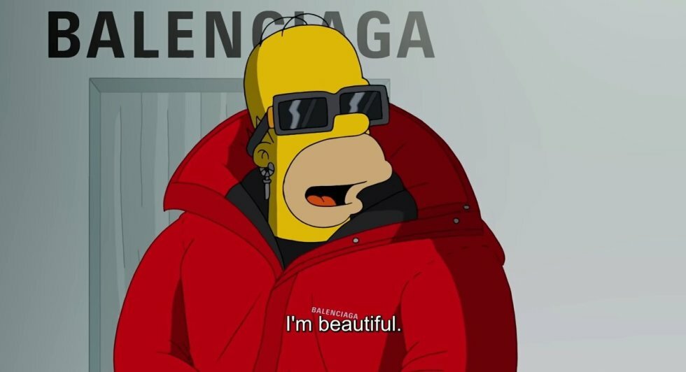 Balenciaga premierede et helt The Simpsons-afsnit i stedet for catwalk