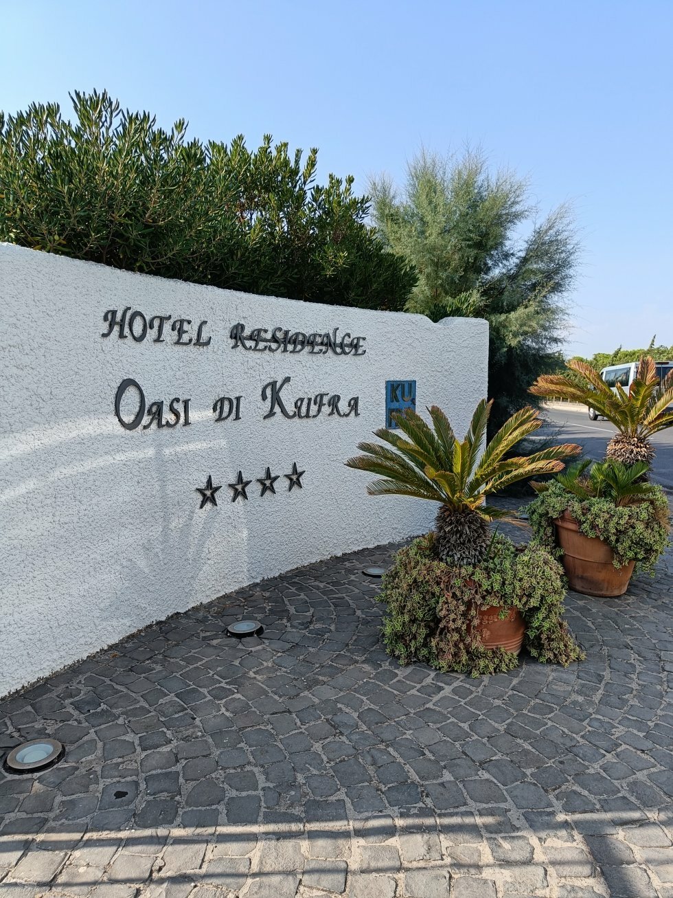 Hotel Oasi di Kufra i Sabaudia. - Rejse-reportage: Kulinarisk roadtrip i Lazio-regionen i Italien