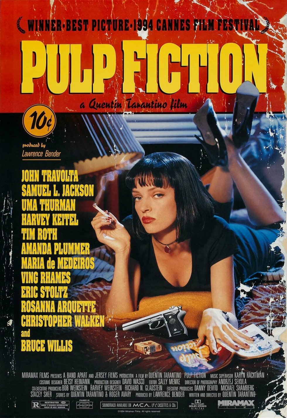 Pulp Fiction - Bruce Willis: De 5 bedste og 5 værste film