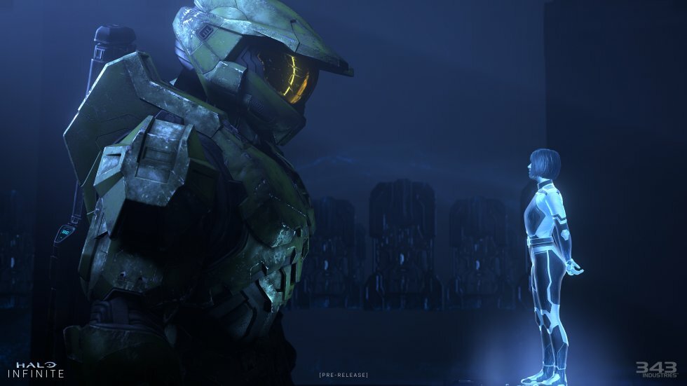 Master Chief og The Weapon - Halo Infinite - 343 Industries - Anmeldelse: Halo Infinite