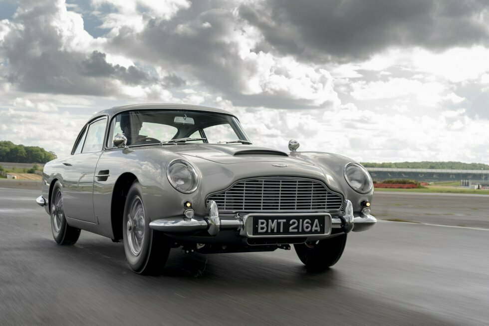 Stjålet Vintage James Bond Aston Martin endelig fundet igen efter 25 år