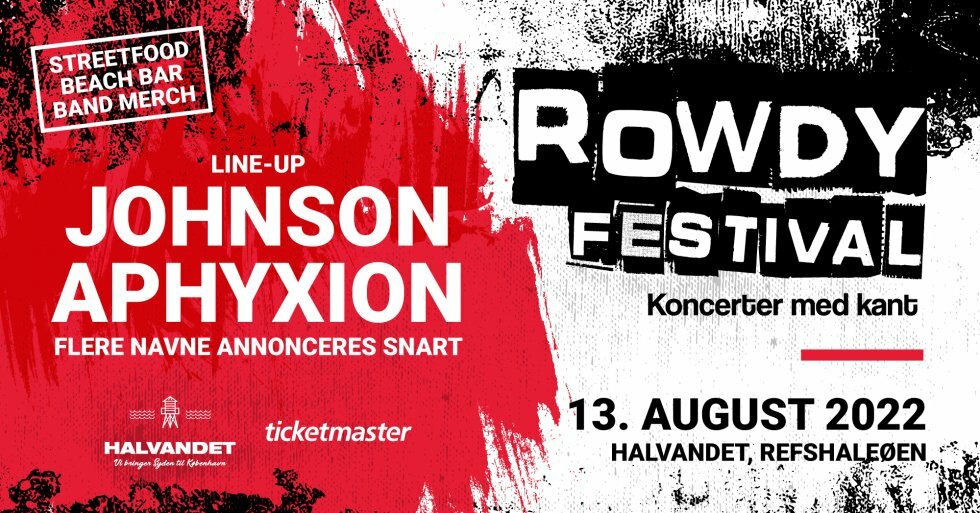 Ubetydelig brænde petroleum Rowdy Festival: Ny fest på Refshaleøen sammensmelter rap og metal | Connery