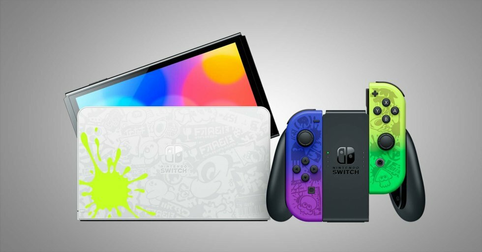 Nintendo Switch OLED Splatoon Edition