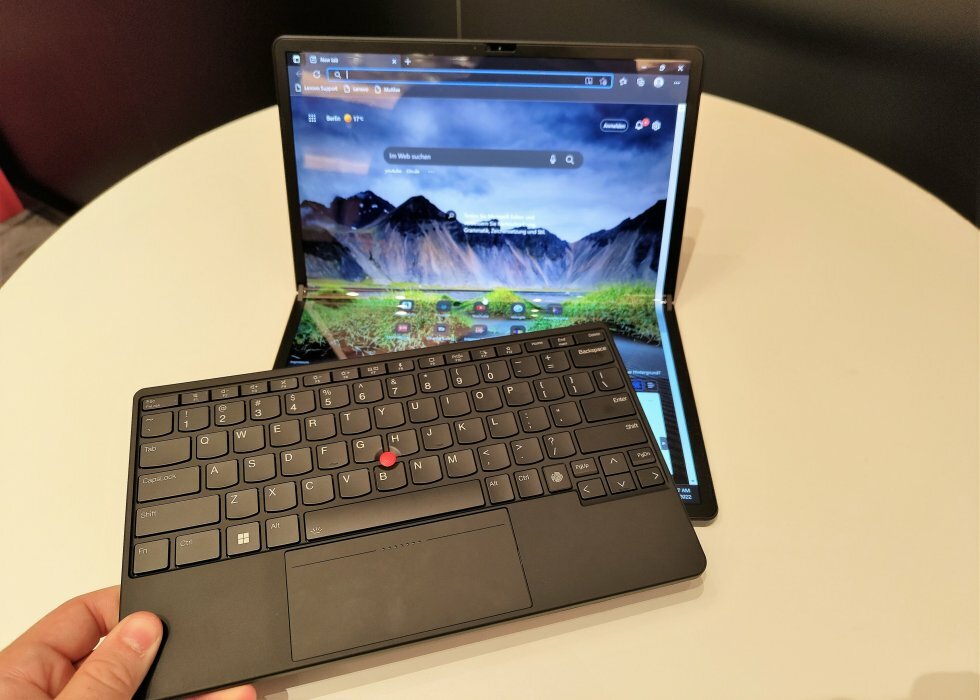 Ny Thinkpad X1 Fold er en vild, foldbar-skærm drøm af en business-laptop
