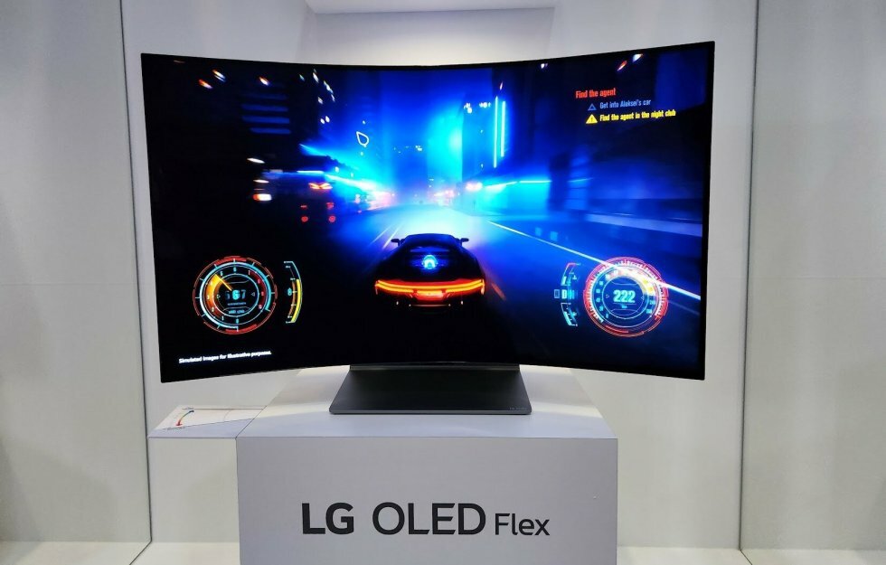 LG har lavet en bøjelig 42" gamingskærm