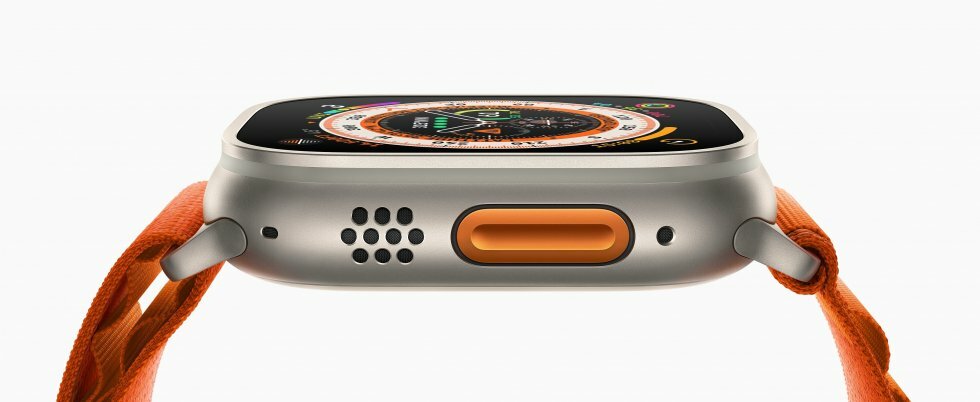 Apple Watch Ultra programmerbar knap - Apple Watch Ultra: Her er et stort fitness-ur!