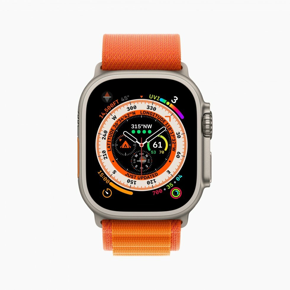 Apple Watch Ultra - Wayfinder urskive - Apple Watch Ultra: Her er et stort fitness-ur!