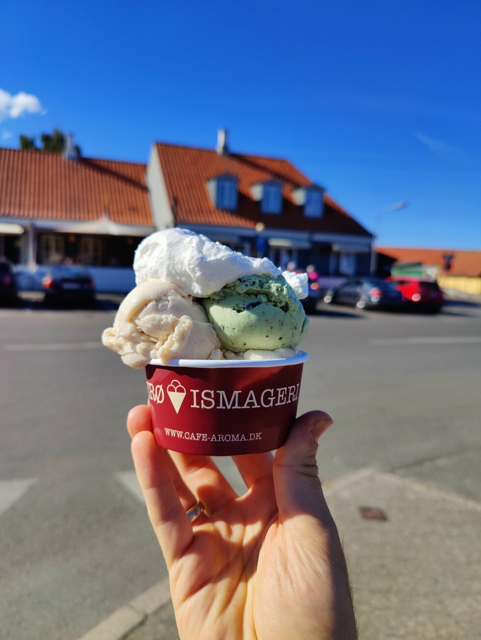 Ærø Ismageri med 'Ærø Special', banan, chokomint og guf! - Rejsereportage: Turen går til Ærø