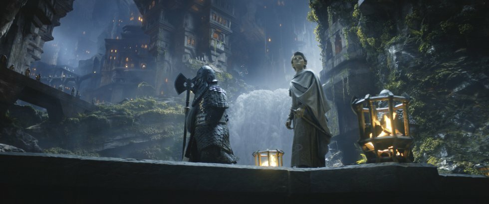 Moria ER hugget i sten. - Rings of Power/Prime Video - Interview: John Howe er Middle-earths mesterlige fantasy-arkitekt