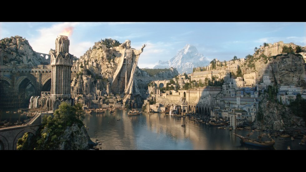 Numenore i Rings of Power - Foto: Prime Video - Interview: John Howe er Middle-earths mesterlige fantasy-arkitekt
