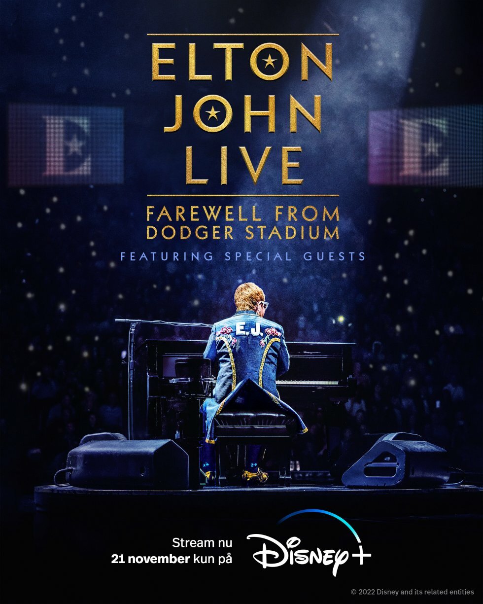 Elton John afskedkoncert livestreames 21. november