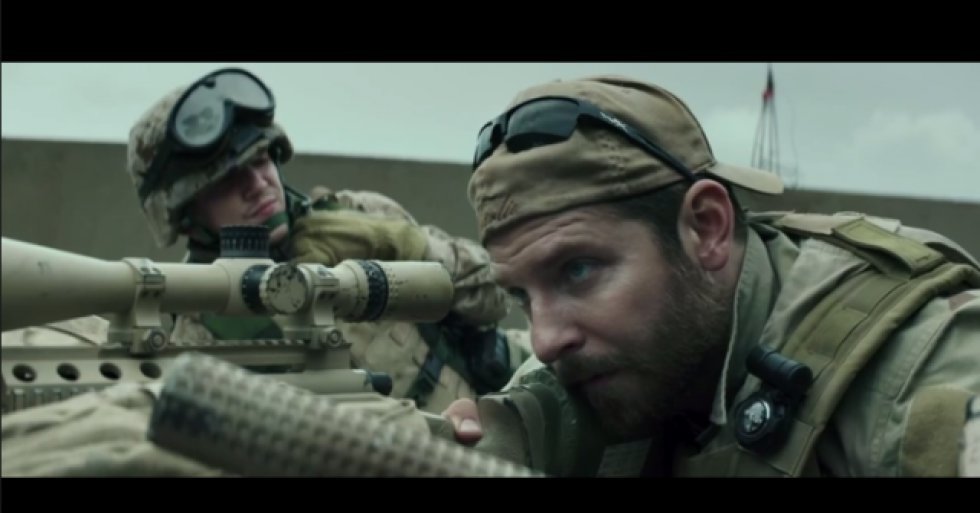 Nervepirrende trailer til 'American Sniper'