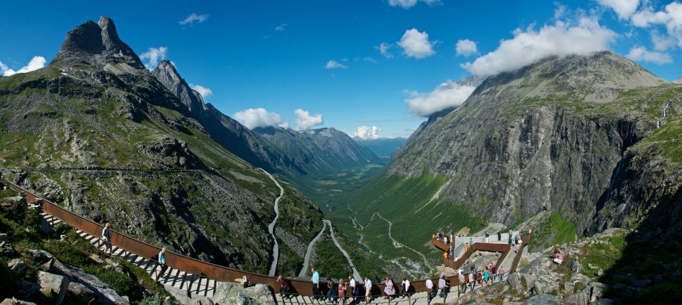 Trollstigen udsigtspunkt -  Foto: Øyvind Heen - VisitNorway.com - Her er Norges naturlige trolde-destinationer