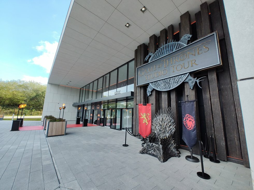 Indgangen til Game of Thrones Studio Tour i Linen Mills Studios, Nordirland - Rejseguide: Nordirland den ultimative Game of Thrones-destination